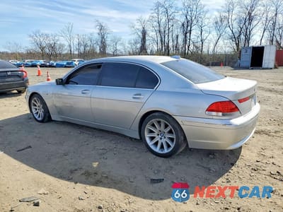 Drugie zdjęcie samochodu z przodu: 2005 BMW 745 LI VIN:WBAGN63545DS59047 - miniatura