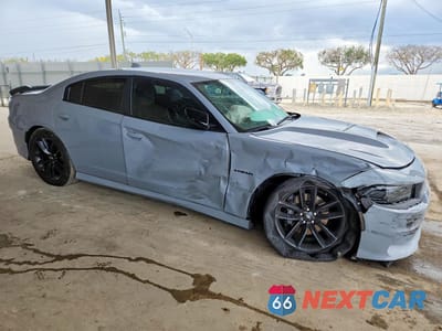Czwarte zdjęcie samochodu z boku: 2022 DODGE CHARGER R VIN:2C3CDXCT0NH193113 - miniatura