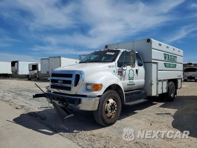 Drugie zdjęcie samochodu z przodu: 2015 FORD F650 SUPER DUTY CHIPPER TRUCK VIN:3FRNX6HD7FV643900 - miniatura