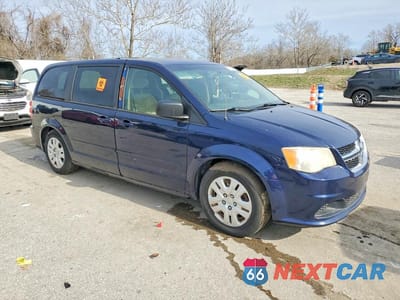 Czwarte zdjęcie samochodu z boku: 2014 DODGE GRAND CARAVAN SE VIN:2C4RDGBG0ER213011 - miniatura