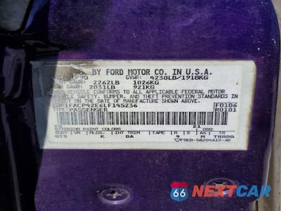 Zdjęcie 12 z 12 samochodu: 1990 FORD MUSTANG GT VIN:1FACP42E6LF145236 - miniatura