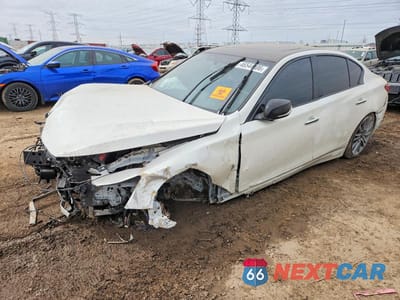 2019 INFINITI Q50 RED SPORT 400 JN1FV7AR6KM801080 - główne zdjęcie licytacji z USA - miniatura