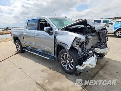 Czwarte zdjęcie samochodu z boku: 2025 GMC SIERRA C1500 SLT VIN:3GTPHDED9SG277545 - miniatura