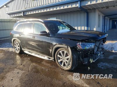 Czwarte zdjęcie samochodu z boku: 2021 MERCEDES-BENZ GLS 450 4MATIC VIN:4JGFF5KE3MA440272 - miniatura