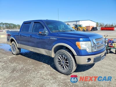 Czwarte zdjęcie samochodu z boku: 2010 FORD F150 SUPERCREW VIN:1FTFW1CVXAFB84707 - miniatura
