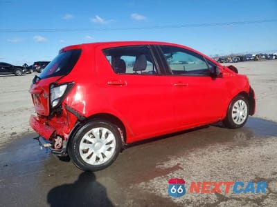 Trzecie zdjęcie samochodu z tyłu: 2016 TOYOTA YARIS 5-DOOR L VIN:VNKKTUD31GA059405 - miniatura