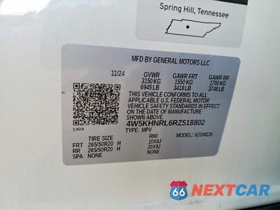 Zdjęcie 13 z 13 samochodu: 2024 ACURA ZDX A-SPEC VIN:4W5KHNRL6RZ518802 - miniatura