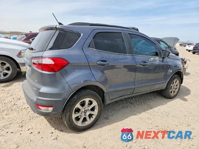 Trzecie zdjęcie samochodu z tyłu: 2020 FORD ECOSPORT SE VIN:MAJ6S3GL8LC338664 - miniatura