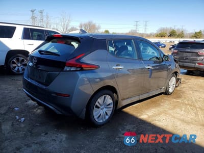 Trzecie zdjęcie samochodu z tyłu: 2023 NISSAN LEAF S VIN:1N4AZ1BV4PC557548 - miniatura