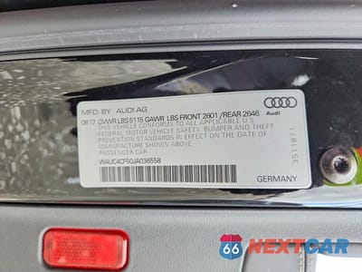 Zdjęcie 12 z 12 samochodu: 2018 AUDI S5 PRESTIGE VIN:WAUC4CF50JA036558 - miniatura