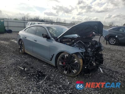 Czwarte zdjęcie samochodu z boku: 2025 BMW M440I GRAN COUPE VIN:WBA53FB00SFU92944 - miniatura