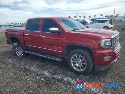 Czwarte zdjęcie samochodu z boku: 2018 GMC SIERRA C1500 DENALI VIN:3GTP1PEC6JG571187 - miniatura