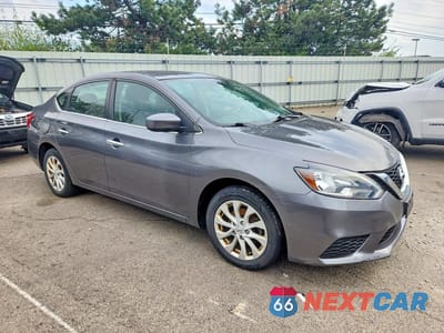 Czwarte zdjęcie samochodu z boku: 2019 NISSAN SENTRA SV VIN:3N1AB7AP8KY357814 - miniatura