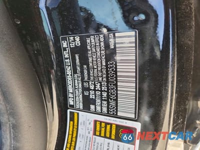 Zdjęcie 12 z 12 samochodu: 2015 MERCEDES-BENZ C 400 4MATIC VIN:55SWF6GB3FU039533 - miniatura