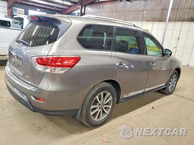 Trzecie zdjęcie samochodu z tyłu: 2014 NISSAN PATHFINDER S VIN:5N1AR2MN8EC653673 - miniatura