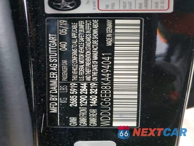Zdjęcie 12 z 12 samochodu: 2019 MERCEDES-BENZ S 450 4MATIC VIN:WDDUG6EB8KA494041 - miniatura