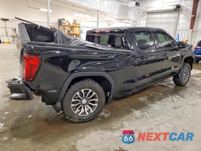 Trzecie zdjęcie samochodu z tyłu: 2020 GMC SIERRA K1500 AT4 VIN:1GTP9EED4LZ145989 - miniatura