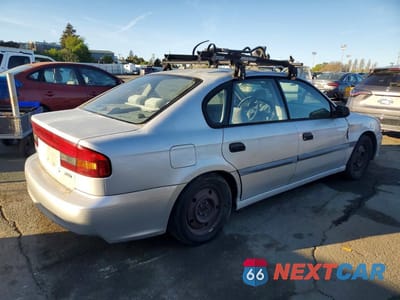 Trzecie zdjęcie samochodu z tyłu: 2002 SUBARU LEGACY L VIN:4S3BE635327208744 - miniatura