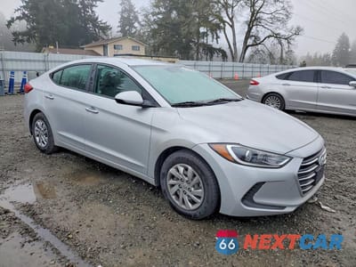 Czwarte zdjęcie samochodu z boku: 2018 HYUNDAI ELANTRA SE VIN:KMHD74LFXJU586023 - miniatura
