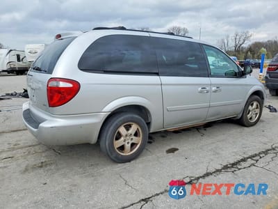 Trzecie zdjęcie samochodu z tyłu: 2006 DODGE GRAND CARAVAN SXT VIN:2D4GP44L56R857244 - miniatura