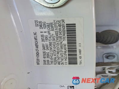 Zdjęcie 12 z 12 samochodu: 2020 HONDA ACCORD TOURING HYBRID VIN:1HGCV3F94LA007457 - miniatura
