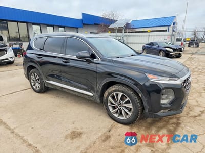 Czwarte zdjęcie samochodu z boku: 2020 HYUNDAI SANTA FE SEL VIN:5NMS3CAD6LH263519 - miniatura