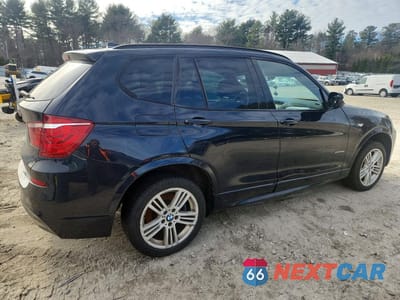 Trzecie zdjęcie samochodu z tyłu: 2012 BMW X3 XDRIVE28I VIN:5UXWX5C50CL718191 - miniatura