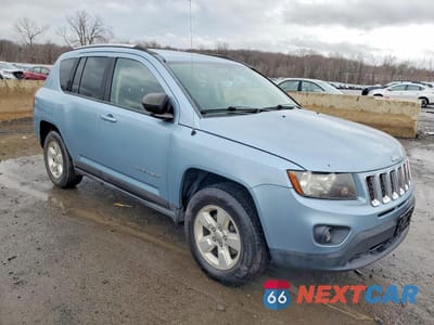 Czwarte zdjęcie samochodu z boku: 2014 JEEP COMPASS SPORT VIN:1C4NJCBA0ED594258 - miniatura
