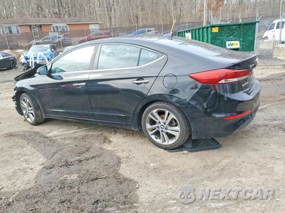 Drugie zdjęcie samochodu z przodu: 2017 HYUNDAI ELANTRA LIMITED VIN:KMHD84LFXHU207092 - miniatura