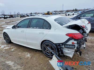 Drugie zdjęcie samochodu z przodu: 2023 MERCEDES-BENZ C 300 4MATIC VIN:W1KAF4HB1PR094014 - miniatura