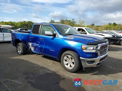 Czwarte zdjęcie samochodu z boku: 2019 RAM 1500 LARAMIE VIN:1C6RREDT6KN785653 - miniatura