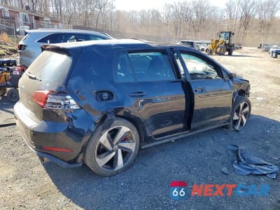 Trzecie zdjęcie samochodu z tyłu: 2019 VOLKSWAGEN GTI S VIN:3VW6T7AU8KM002880 - miniatura