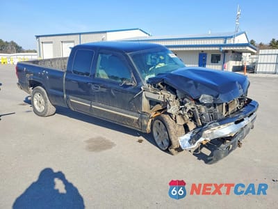 Czwarte zdjęcie samochodu z boku: 2006 CHEVROLET SILVERADO K1500 VIN:2GCEK19B461304472 - miniatura