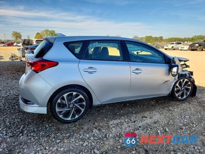 Trzecie zdjęcie samochodu z tyłu: 2016 SCION IM BASE VIN:JTNKARJE7GJ505764 - miniatura