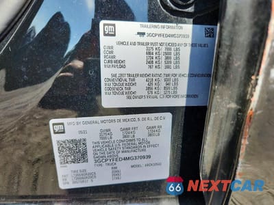 Zdjęcie 12 z 12 samochodu: 2021 CHEVROLET SILVERADO K1500 LT TRAIL BOSS VIN:3GCPYFED4MG370939 - miniatura