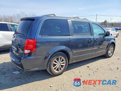 Trzecie zdjęcie samochodu z tyłu: 2014 DODGE GRAND CARAVAN SXT VIN:2C4RDGCG6ER263331 - miniatura