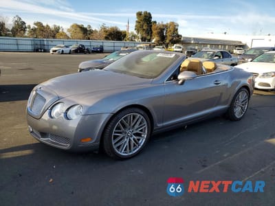 2007 BENTLEY CONTINENTAL GTC SCBDR33W07C046769 - główne zdjęcie licytacji z USA - miniatura