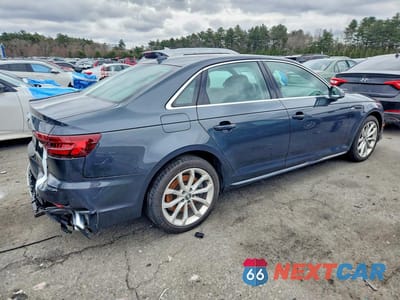 Trzecie zdjęcie samochodu z tyłu: 2019 AUDI A4 PREMIUM PLUS VIN:WAUENAF40KA109107 - miniatura
