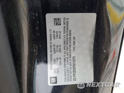 Zdjęcie 12 z 13 samochodu: 2015 CHEVROLET CAMARO LT VIN:2G1FF3D3XF9213270 - miniatura