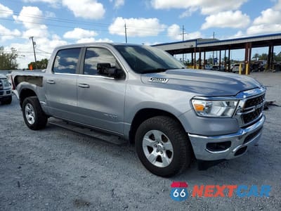 Czwarte zdjęcie samochodu z boku: 2022 RAM 1500 BIG HORN VIN:1C6RRFFG3NN174599 - miniatura