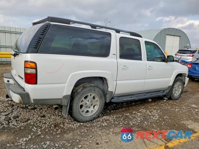 Trzecie zdjęcie samochodu z tyłu: 2005 CHEV SUBURBAN K1500 VIN:3GNFK16Z75G158863 - miniatura