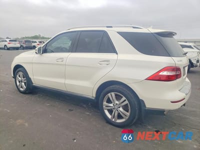 Drugie zdjęcie samochodu z przodu: 2013 MERCEDES-BENZ ML 350 4MATIC VIN:4JGDA5HB0DA165219 - miniatura