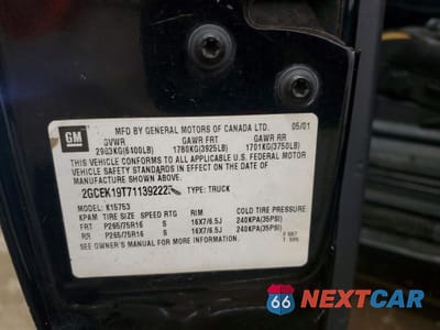 Zdjęcie 13 z 13 samochodu: 2001 CHEVROLET SILVERADO K1500 VIN:2GCEK19T711392225 - miniatura