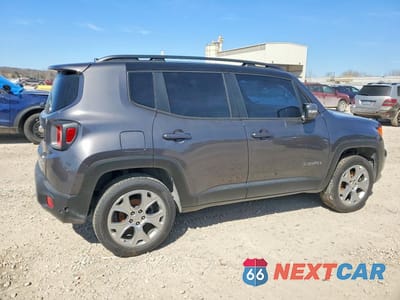 Trzecie zdjęcie samochodu z tyłu: 2020 JEEP RENEGADE LIMITED VIN:ZACNJBD1XLPM02394 - miniatura