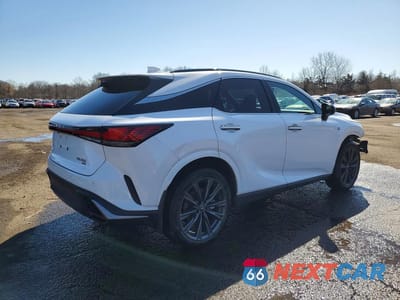 Trzecie zdjęcie samochodu z tyłu: 2024 LEXUS RX 350 F SPORT HANDLING VIN:2T2BAMCA4RC040422 - miniatura