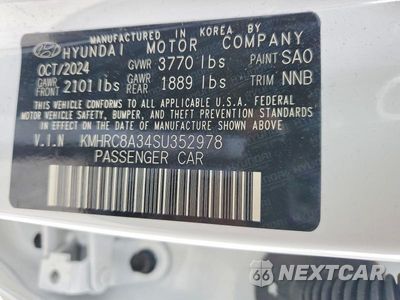 Zdjęcie 14 z 14 samochodu: 2025 HYUNDAI VENUE LIMITED VIN:KMHRC8A34SU352978 - miniatura