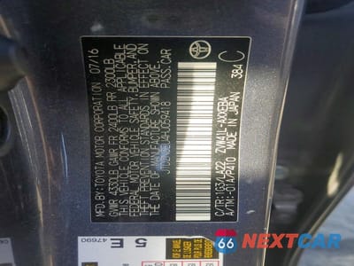 Zdjęcie 13 z 13 samochodu: 2017 TOYOTA PRIUS V FIVE VIN:JTDZN3EU4HJ059418 - miniatura