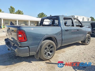 Trzecie zdjęcie samochodu z tyłu: 2025 RAM 1500 BIG HORN VIN:1C6SRFFPXSN758902 - miniatura