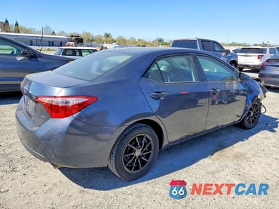 Trzecie zdjęcie samochodu z tyłu: 2017 TOYOTA COROLLA LE VIN:5YFBURHE3HP703997 - miniatura