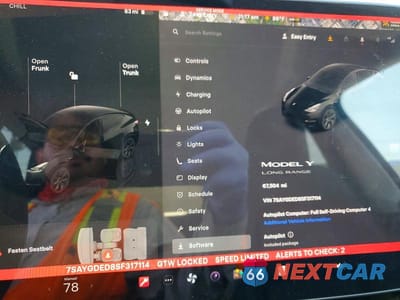 Zdjęcie 9 z 12 samochodu: 2025 TESLA MODEL Y VIN:7SAYGDED8SF317114 - miniatura
